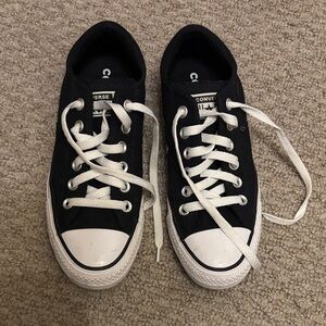 Converse Classic Black and White Lace-Ups